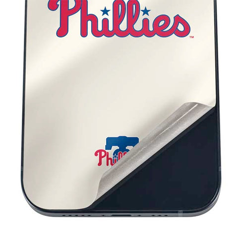 MLB Philadelphia Phillies Road Jersey iPhone 17 Pro Skin